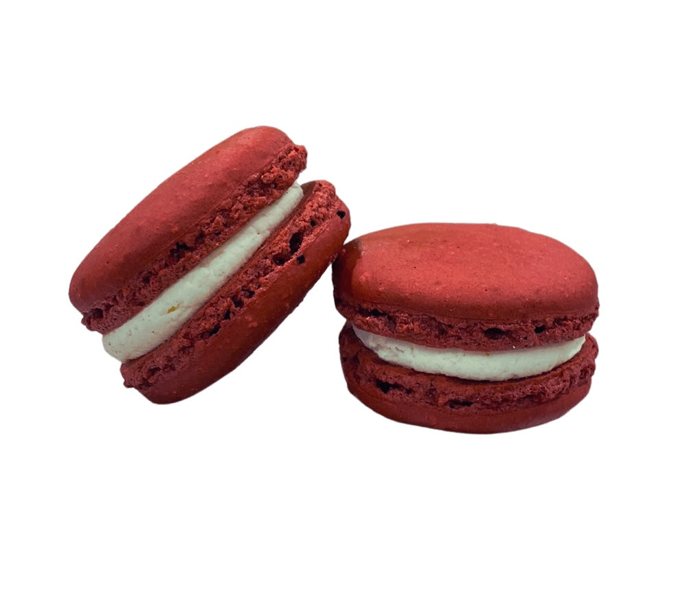 Red Velvet Macarons