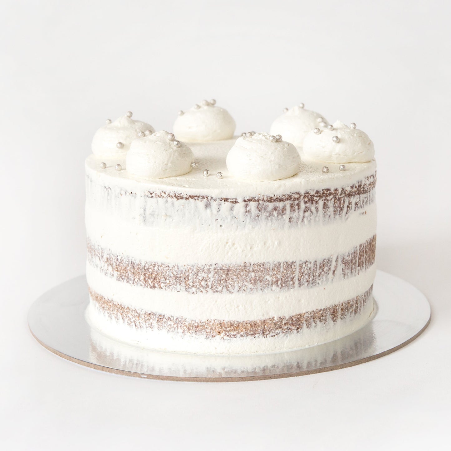 White Choc & Vanilla Bean Cake