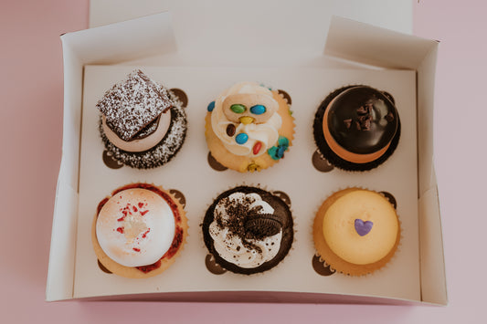 Cupcakes by the Box (Half Dozen) Bundle