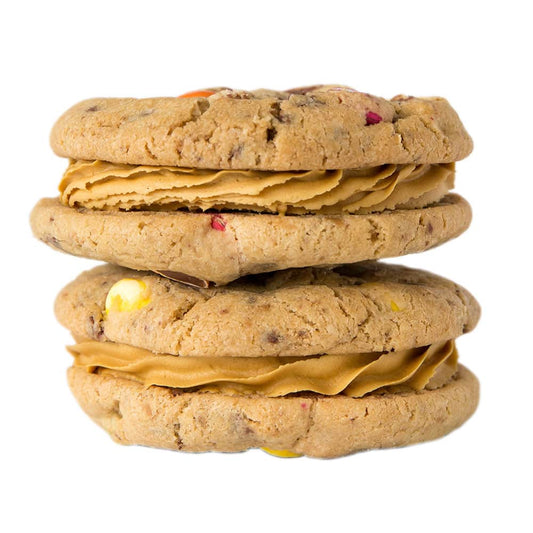 Smarties Salted Caramel Choc Chunk Cookie Bomb