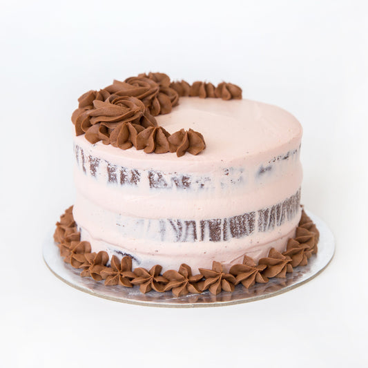 Chocolate Raspberry Cake (V)